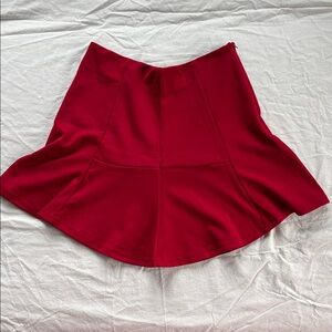 Ambiance Red Women's Skirt